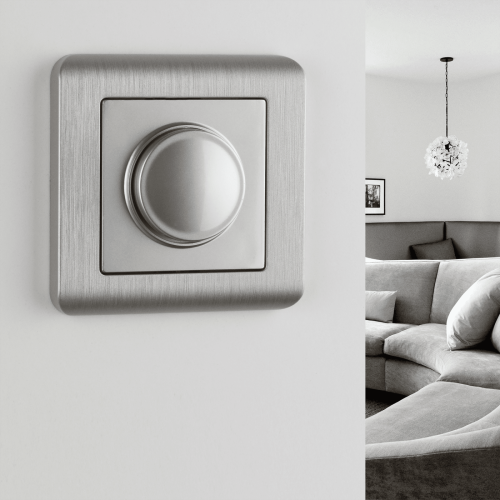 Рамка Werkel W0012106/ Рамка на 1 пост Stream (серебряный)