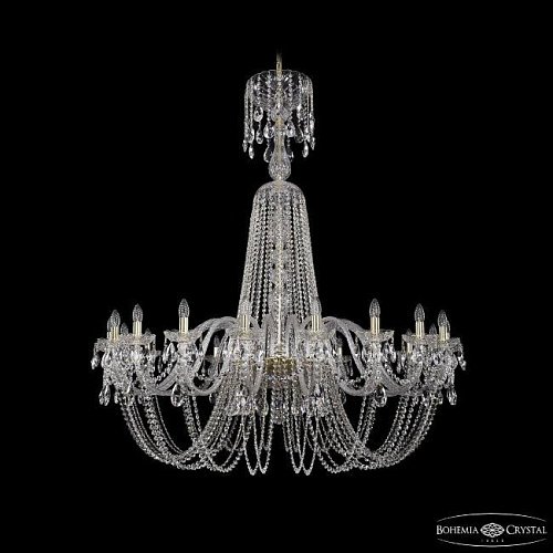 Подвесная хрустальная люстра 1402 Bohemia 1402/20/530/XL-164 G