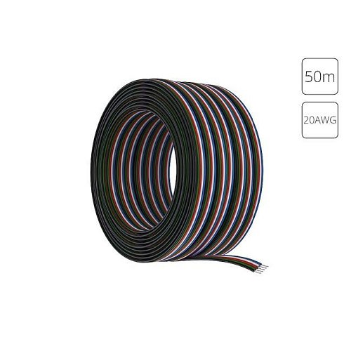 A20-5W Провод 5-жильный для светодиодной ленты RGBW 50м Arte Lamp Strip-Accessories A20-5W