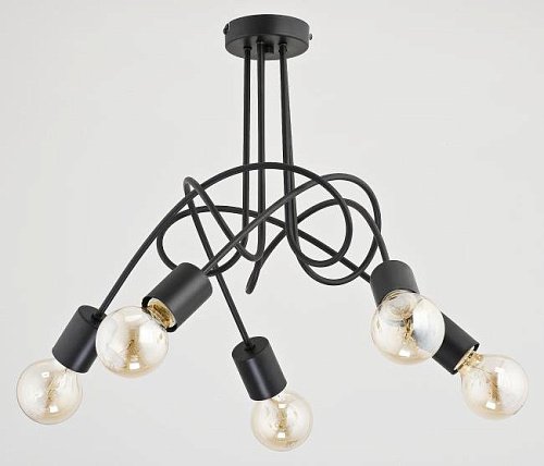 23175 Потолочная люстра Adilux Tango Black 23175