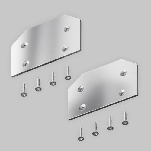 TRA005MPEC-31S Заглушка торцевая к профилю, 2шт Maytoni Accessories for tracks Trinity TRA005MPEC-31S