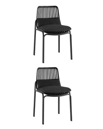 Комплект стульев Stool Group D-012S black X2