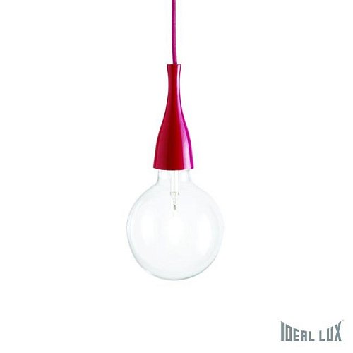 MINIMAL SP1 ROSSO Светильник подвесной Ideal Lux Minimal MINIMAL SP1 ROSSO