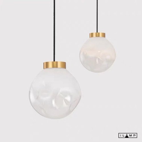 Светильник подвесной iLamp Pear 8648P/L GL-WH