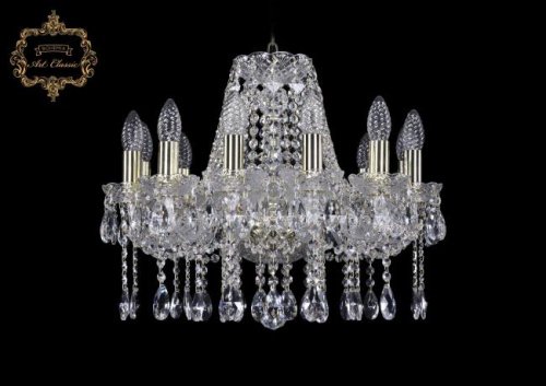 11.12.12.165.Gd.Sp Подвесная хрустальная люстра 11.12 Art Classic 11.12.12.165.Gd.Sp