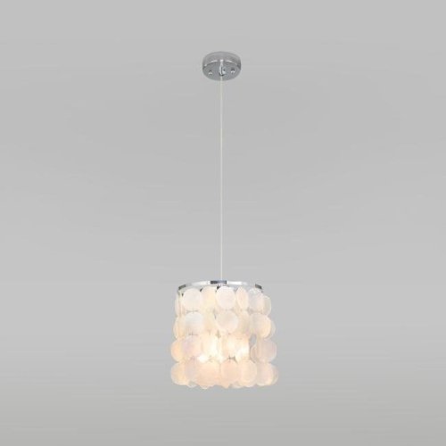 Светильник подвесной Eurosvet Sandra 60185/1 хром/перламутр