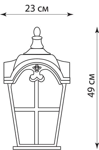 Уличный наземный светильник Feron 11530