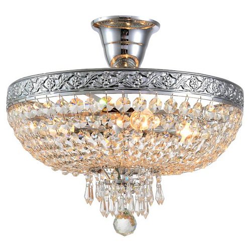 BAROCCO 81404/4C CHROME Потолочная люстра Natali Kovaltseva Barocco BAROCCO 81404/4C CHROME