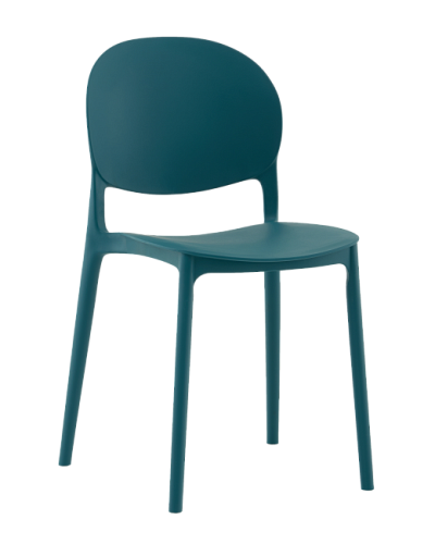Стул пластиковый Stool Group Briny 8058 dark blue 93516