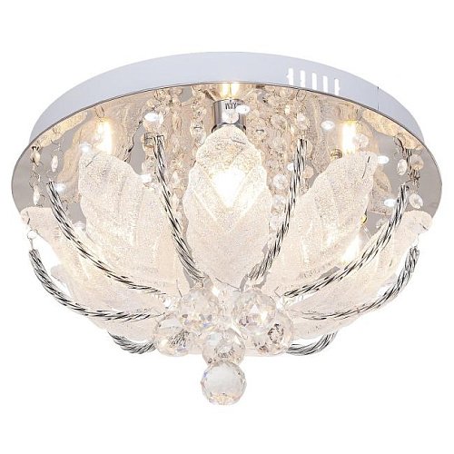 5513/4CR RC WTLED Потолочная люстра ЭкономСвет 5513 5513/4CR RC WTLED