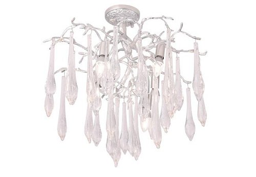 REINA PL5 D600 SILVER PATINA Потолочная люстра Crystal Lux Reina REINA PL5 D600 SILVER PATINA