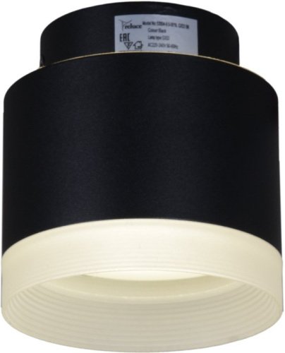 Точечный светильник 53004-9.5-001IL GX53+LED3W BK