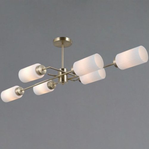 Потолочная люстра ILLUMICO IL0737-6ASQ-25 AB NAPLES