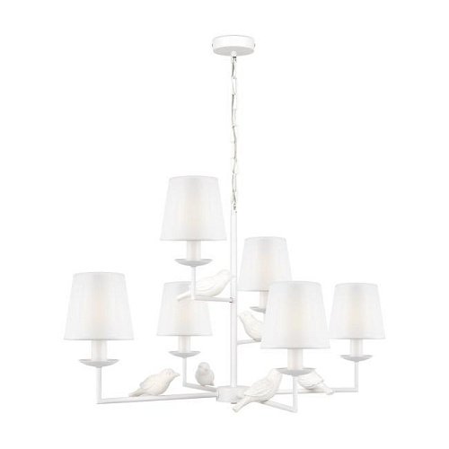 FR5270PL-06W Подвесная люстра Комфи / Comfy Freya FR5270PL-06W