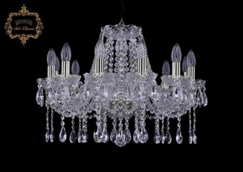 11.12.12.195.Gd.Sp Подвесная хрустальная люстра 11.12 Art Classic 11.12.12.195.Gd.Sp