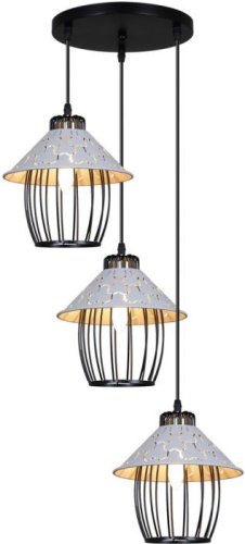 Подвесной светильник 02513-0.9-03 BK+WH