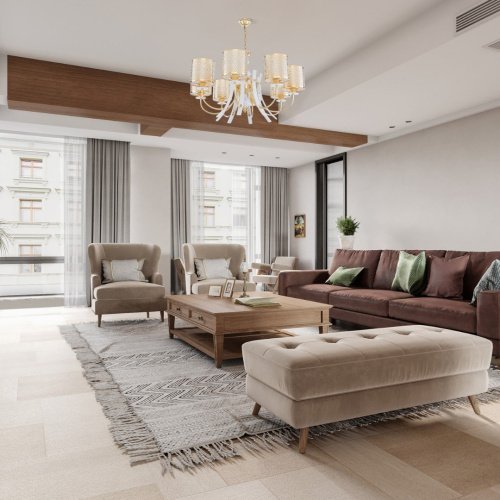 306067/8 Wh/Gd Подвесная люстра Arte Milano Florentia-6067 306067/8 Wh/Gd