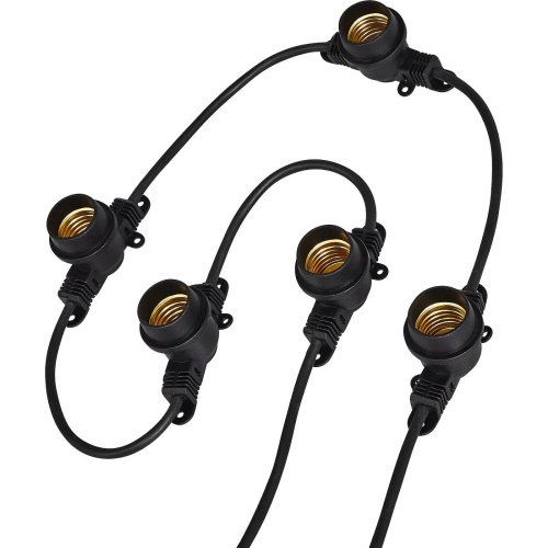 Гирлянда Белт-лайт Uniel UDL-K110 40/E27/10M IP65 BLACK BELT-LIGHT