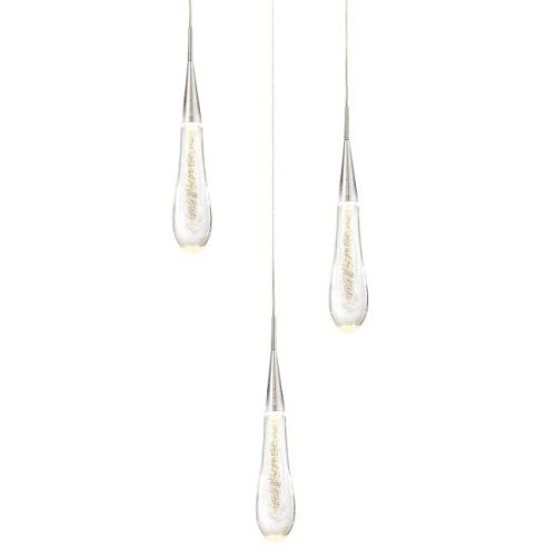 Подвесной светильник Pour Delight Collection DD20591-3 chrome