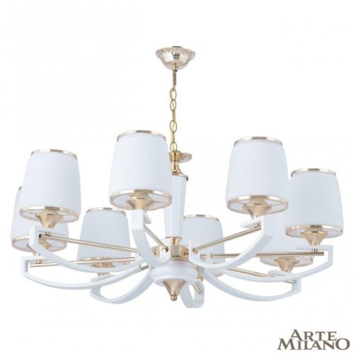 302457/8 Wh/Gd Подвесная люстра Arte Milano Florentia-2457 302457/8 Wh/Gd