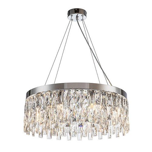 V000385 Подвесная люстра Indigo Anna V000385 12029/8P Chrome