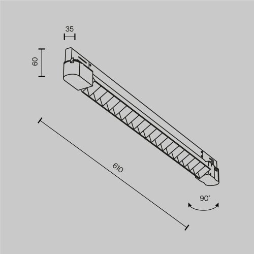 TR195-3-20W4K-M-B(N) Трековый светильник Points Maytoni TR195-3-20W4K-M-B(N)