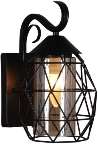 Настенный фонарь уличный 08282-9.2-001U BK