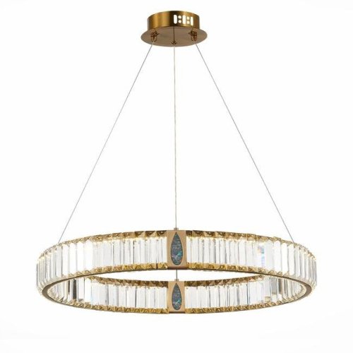 D8016P/R/D600 gold/clear Подвесная люстра Delight Collection D8016 D8016P/R/D600 gold/clear