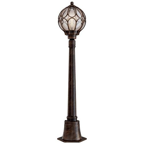 Столб фонарный уличный Maytoni Via O023FL-01G