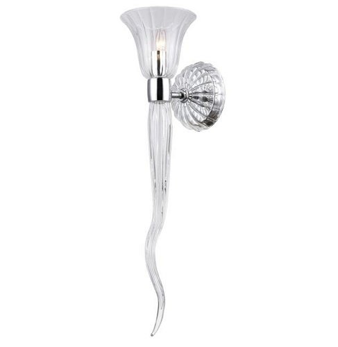 LINDA AP1 CHROME Настенное бра Crystal Lux Linda LINDA AP1 CHROME