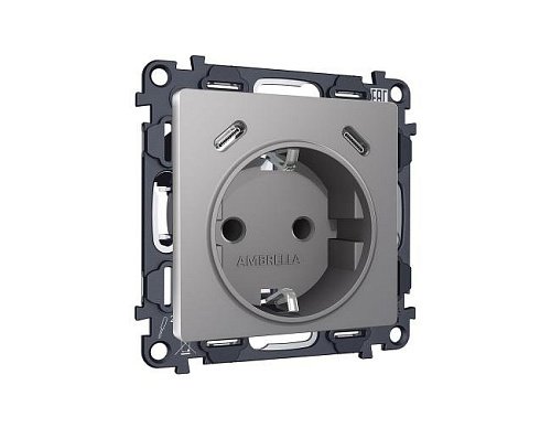 Розетка Ambrella Volt ALFA MA510510