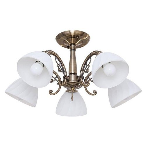 443/5AB WT Потолочная люстра ЭкономСвет 443 443/5AB WT