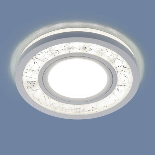 7020 MR16 WH/SL белый Встраиваемый светильник Elektrostandard 70204 7020 MR16 WH/SL белый
