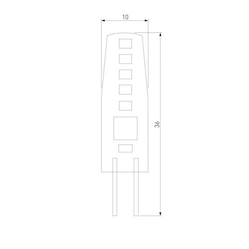 Светодиодная лампочка G4 LED Elektrostandard G4 LED 3W 220V 360° 4200K (BLG402)