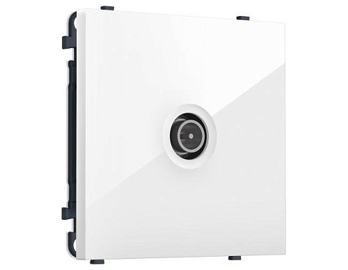 MS113005 MS113005 Комплект механизма TV розетки оконечной экранированной SIGMA Белый глянец 5-1000MHz 3dB QUANT PRO (SP1130, PR199)