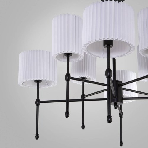 Потолочная люстра Eurosvet Notturno 60162/8 черный Smart