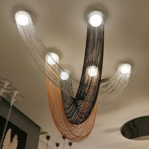 10114P silver Светильник потолочный Delight Collection Aura 10114P silver