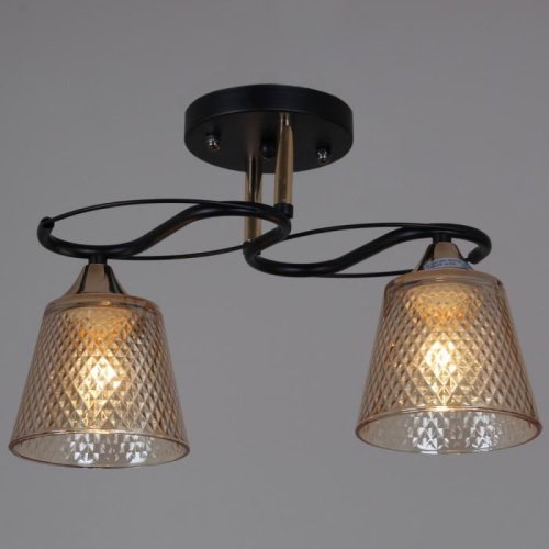 Потолочная люстра 06087-0.3-02 BK+FG