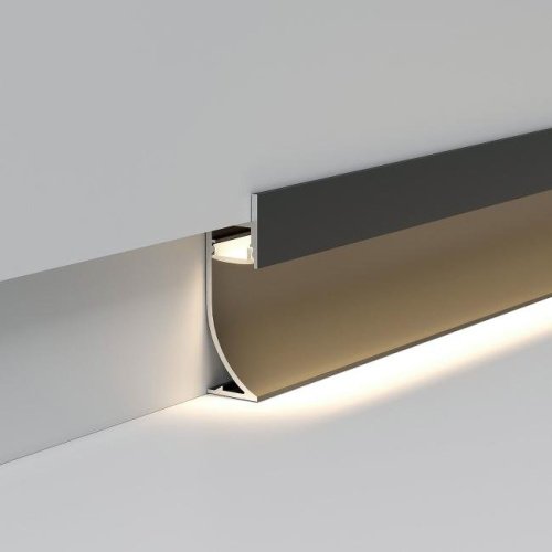 LL-2-ALP021 Алюминиевый профиль для плинтуса черный (под ленту до 9 mm) Профиль Elektrostandard LL-2-ALP021 LL-2-ALP021 Алюминиевый профиль для плинтуса черный (под ленту до 9 mm)