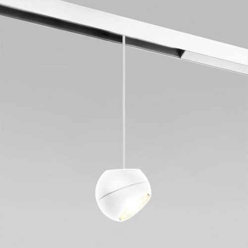 Slim Magnetic Трековый светильник 12W 4200K Lars (белый) 85033/01 Трековый светильник Elektrostandard Slim Magnetic Slim Magnetic Трековый светильник 12W 4200K Lars (белый) 85033/01