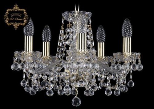 11.26.5.141.Gd.B Подвесная хрустальная люстра 11.26 Art Classic 11.26.5.141.Gd.B