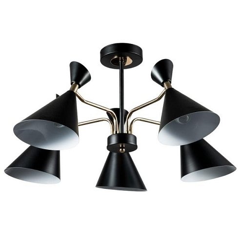 A2711PL-5BK Потолочная люстра Arte Lamp Wellington A2711PL-5BK
