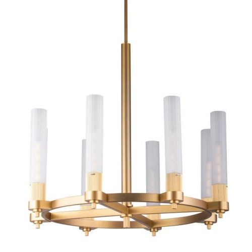 MD2314-8A antique brass Люстра на штанге Delight Collection MD2314 MD2314-8A antique brass