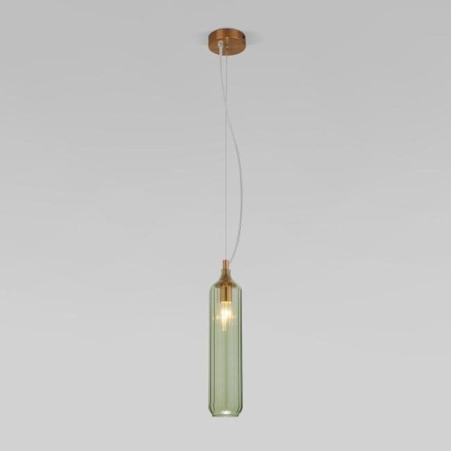 Светильник подвесной Eurosvet Siesta 50252/1 зеленый