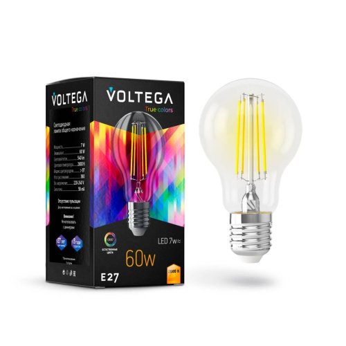 7154 Светодиодная лампа Voltega General purpose bulb E27 7W High CRI 7154