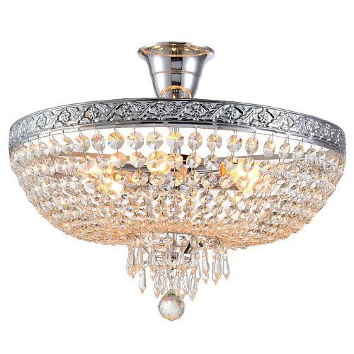 BAROCCO 81404/6C CHROME Потолочная люстра Natali Kovaltseva Barocco BAROCCO 81404/6C CHROME