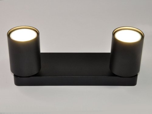 Светильник спот Elvan NLS-2410/2-G10-Bk