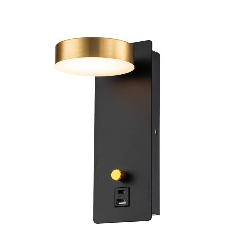 FR5346WL-L5BBZ Настенный светильник Сол / Sol Freya FR5346WL-L5BBZ