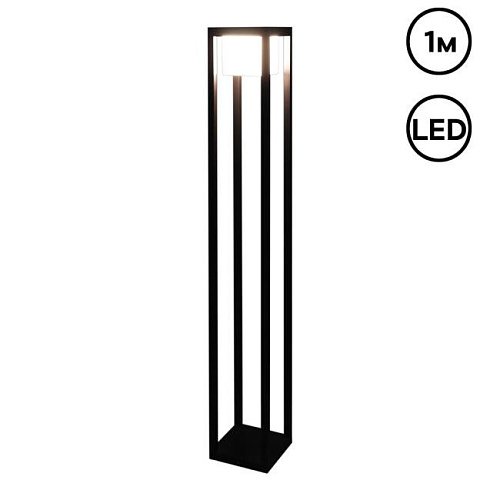 Наземный фонарь Reluce 09978-0.7-001JH 1,0M LED12W BK RLOS