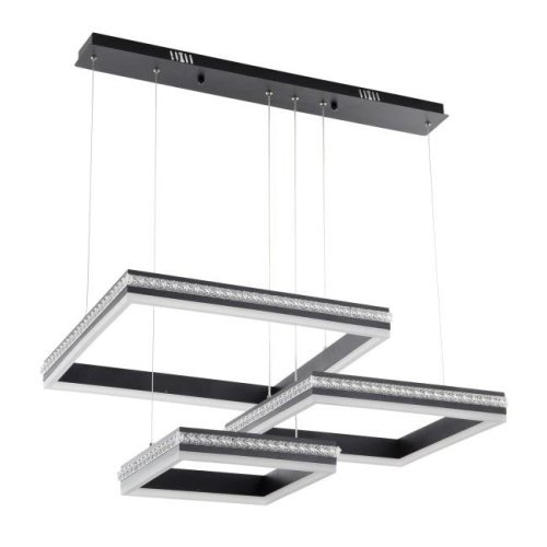 8596-500-400-300 BK Подвесная люстра LED4U 8596-500-400-300 BK